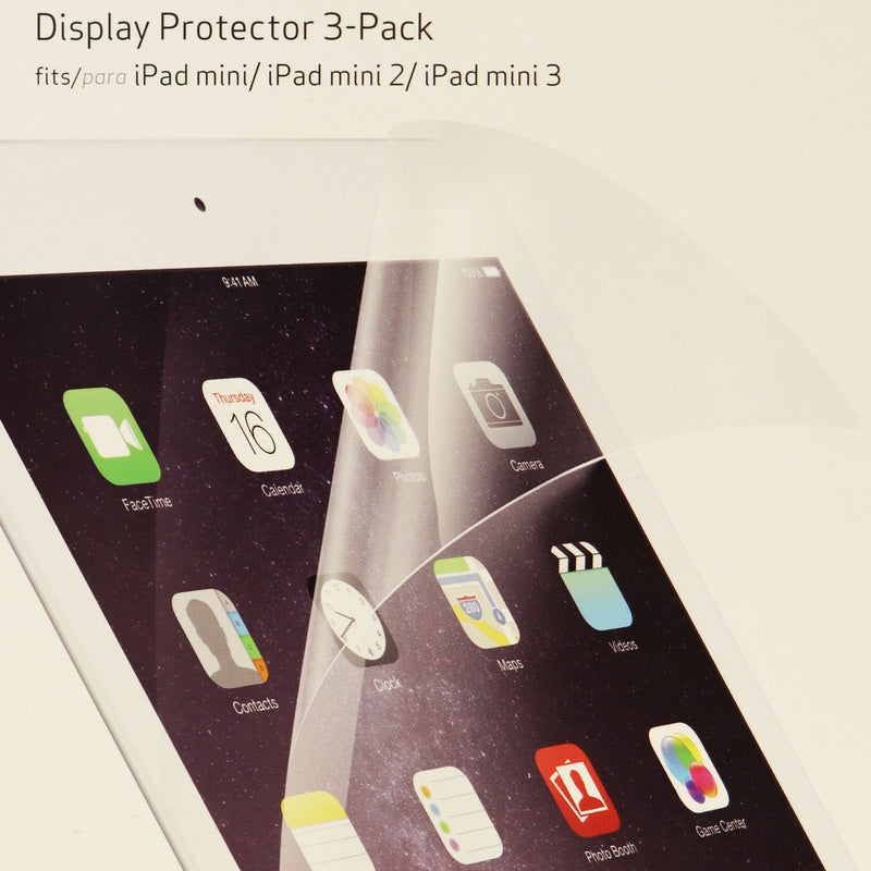 Verizon Anti-Scratch Display Screen Protector 3 Pack Apple iPad mini 2 3 - Clear - Verizon - Simple Cell Shop, Free shipping from Maryland!