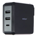 Verizon 84-Watt Dual USB and USB-C Fast Charge Wall Adapter - Black - Verizon - Simple Cell Shop, Free shipping from Maryland!