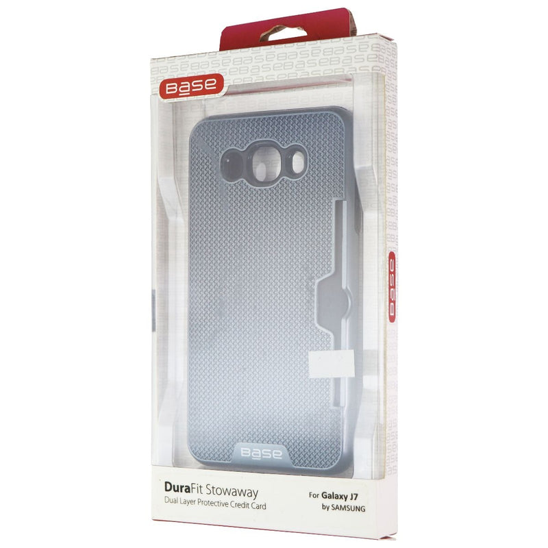 Base DuraFit Stowaway Credit Card Case for Samsung Galaxy J7(2016) - Blue - Base - Simple Cell Shop, Free shipping from Maryland!