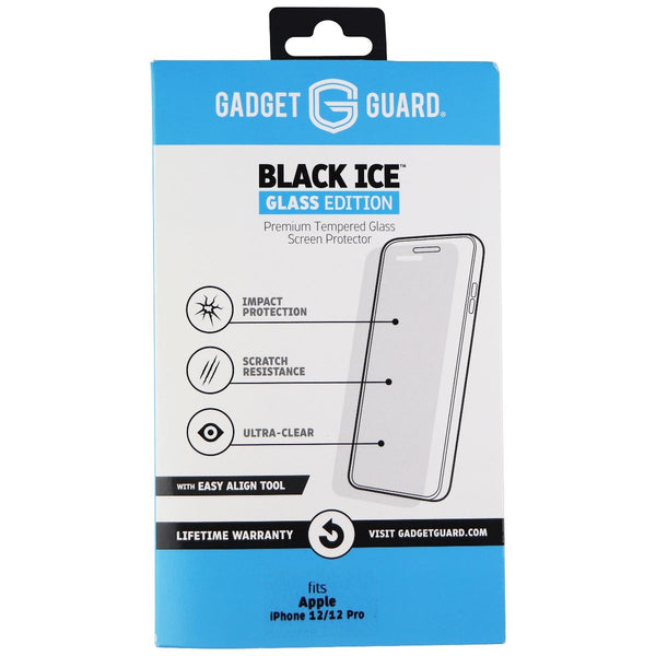 Gadget Guard Black Ice Tempered Glass for Apple iPhone 12 & 12 Pro - Clear