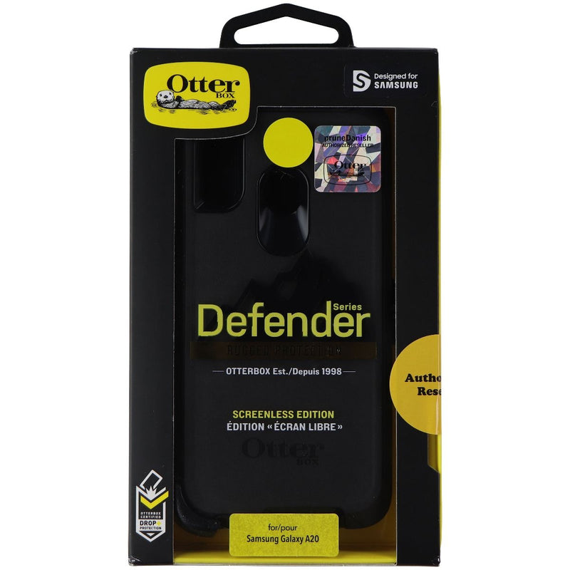 OtterBox Defender Series SCREENLESS Edition Case for Samsung Galaxy A20 - Black