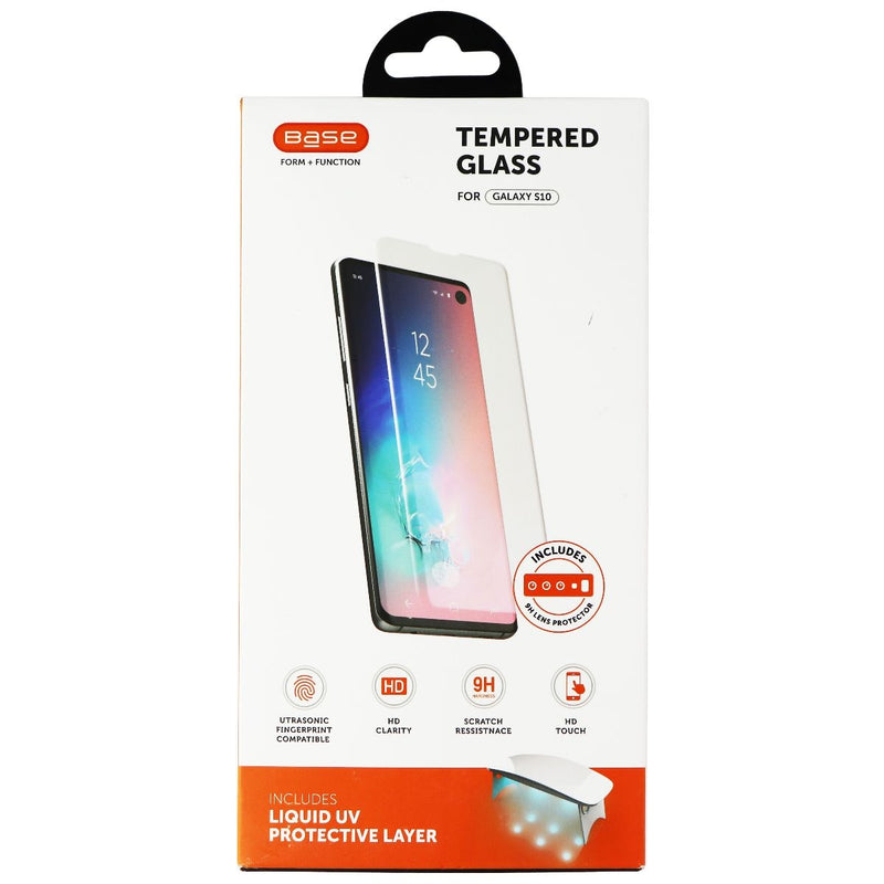 Base Tempred Glass Series Screen Protector for Samsung Galaxy S10 - Clear - Base - Simple Cell Shop, Free shipping from Maryland!