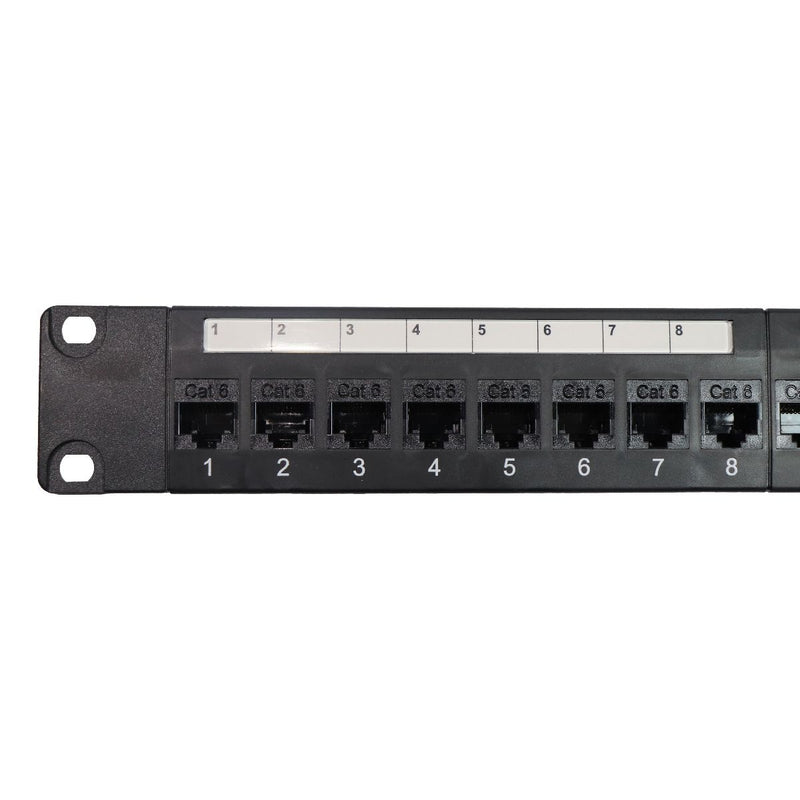 Tripp Lite 24-Port Cat6 / Cat5 Ethernet Patch Panel 1U Rackmount (N254-024) - Tripp Lite - Simple Cell Shop, Free shipping from Maryland!