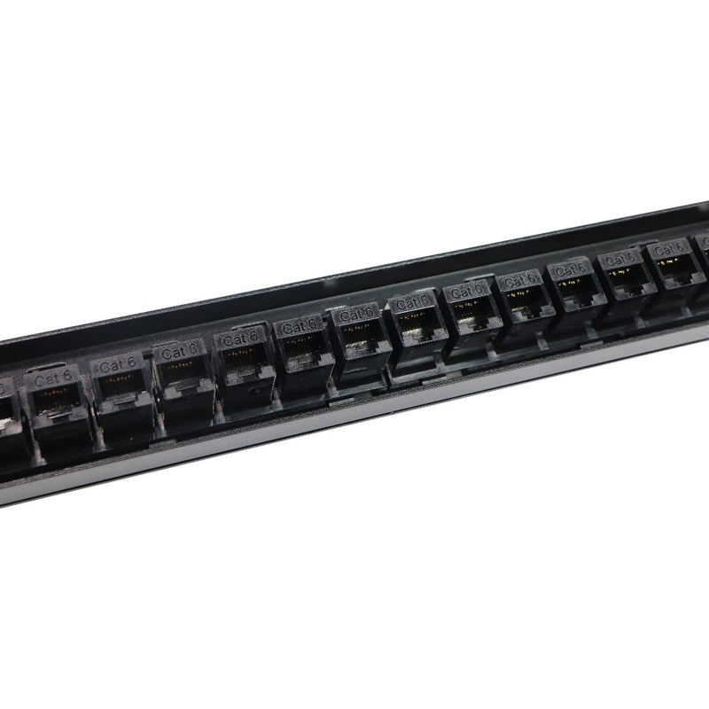Tripp Lite 24-Port Cat6 / Cat5 Ethernet Patch Panel 1U Rackmount (N254-024) - Tripp Lite - Simple Cell Shop, Free shipping from Maryland!