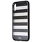 Bondir Clear Coat Hybrid Case for Apple iPhone XR - Black Stripe/Clear - Sonix - Simple Cell Shop, Free shipping from Maryland!