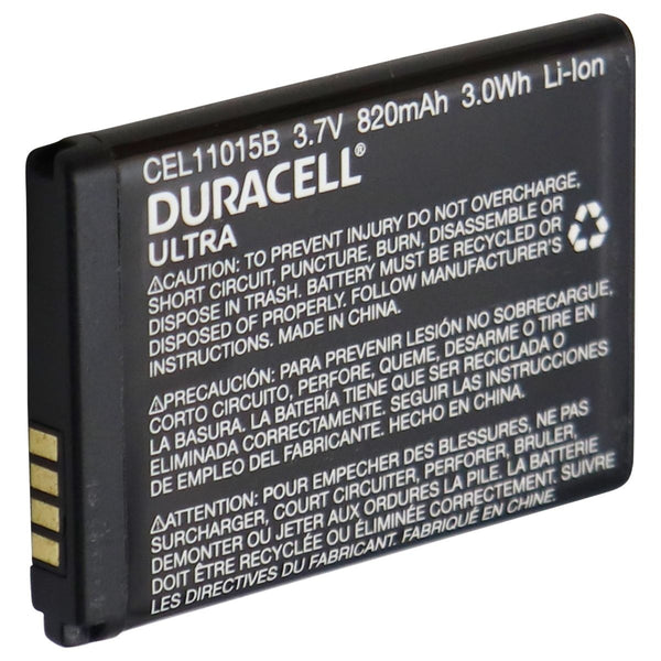 Duracell Ultra Rechargeable (820mAh) 3.7V Battery - Black (CEL11015B) - Duracell - Simple Cell Shop, Free shipping from Maryland!