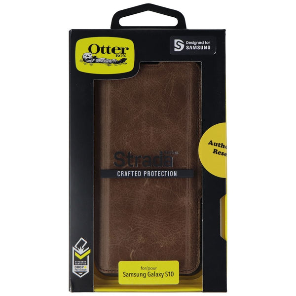OtterBox Strada Series Folio Case for Samsung Galaxy S10 - Espresso Brown - OtterBox - Simple Cell Shop, Free shipping from Maryland!