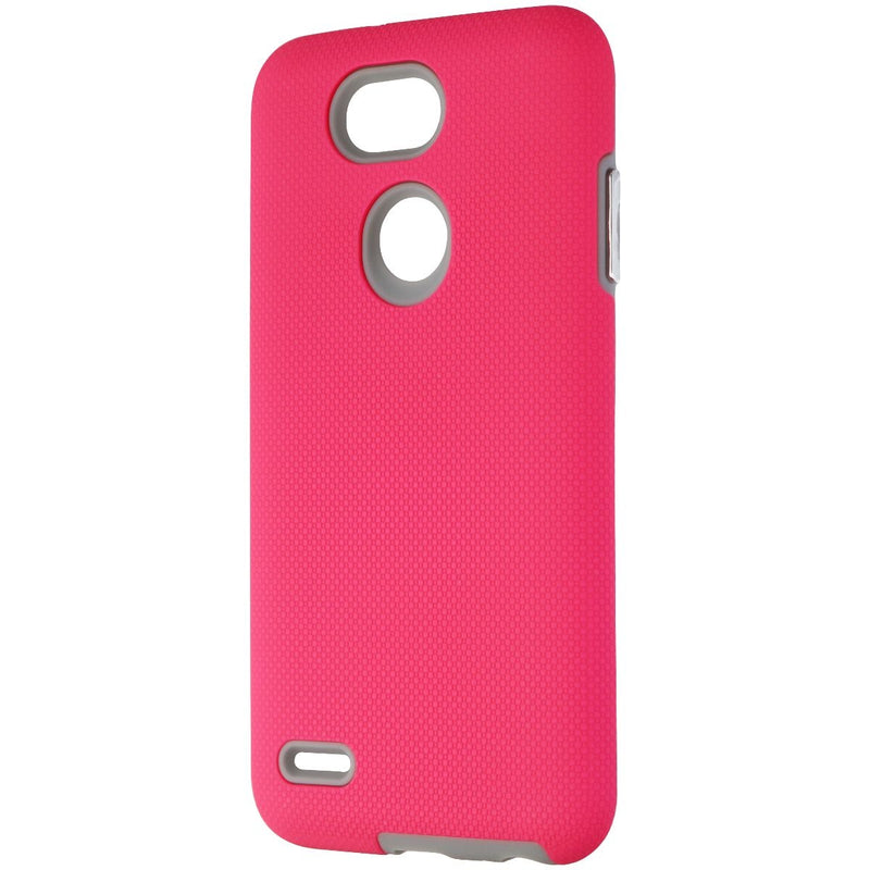 Xqisit Protective Cover for LG X Power 3 Smartphones - Pink/Gray - Xqisit - Simple Cell Shop, Free shipping from Maryland!