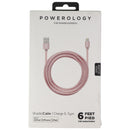 Powerology 6 Ft Braided MFi Certified USB Cable for iPhone/iPad/iPod - Rose Gold - Powerology - Simple Cell Shop, Free shipping from Maryland!