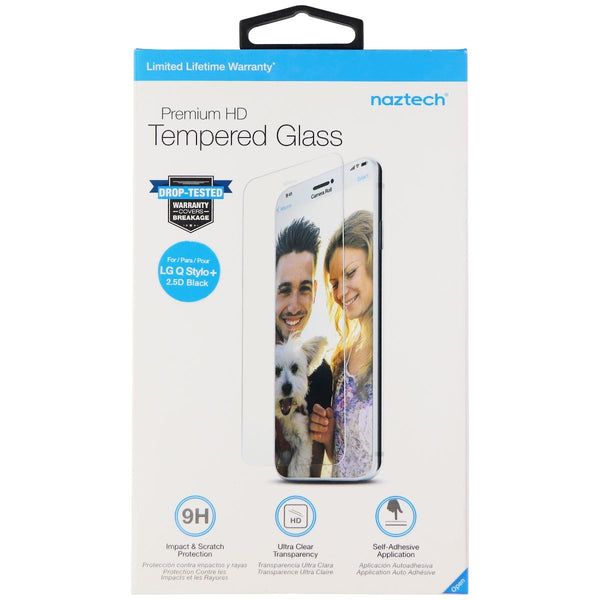Naztech Premium HD Tempered Glass Screen Protector for LG Q (Stylo+) - Clear - Naztech - Simple Cell Shop, Free shipping from Maryland!