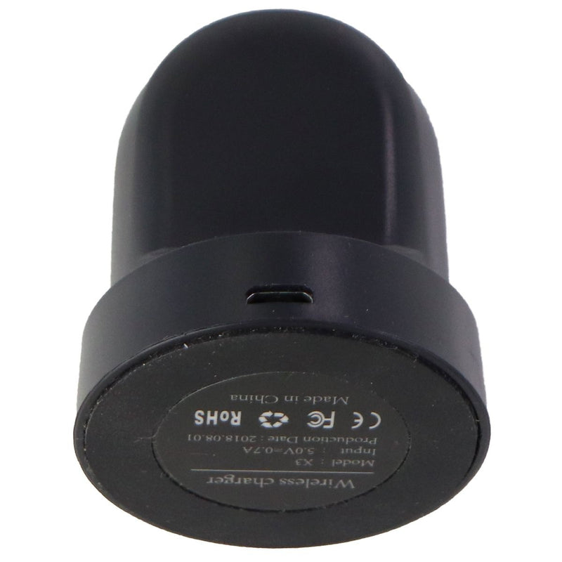Wireless Dock Charger for Samsung Galaxy Watch / Gear S3 Frontier - Black (X3)
