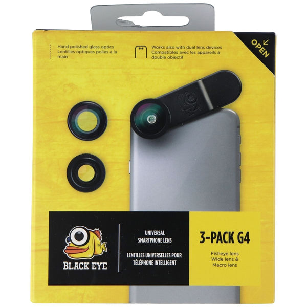 Black Eye Universal Smartphone Camera Lens (3-Pack / G4) - Black Eye - Simple Cell Shop, Free shipping from Maryland!