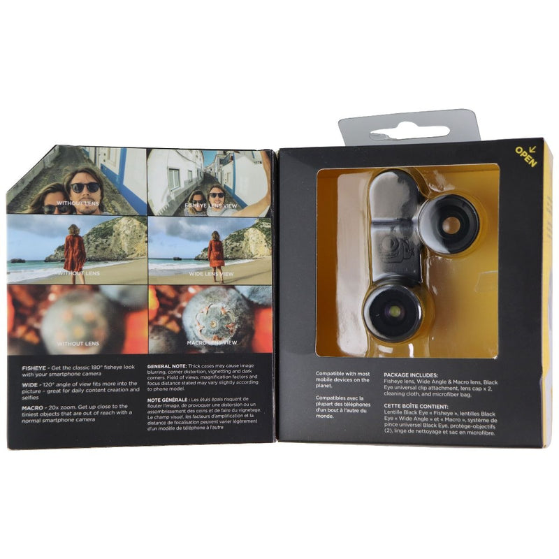 Black Eye Universal Smartphone Camera Lens (3-Pack / G4) - Black Eye - Simple Cell Shop, Free shipping from Maryland!
