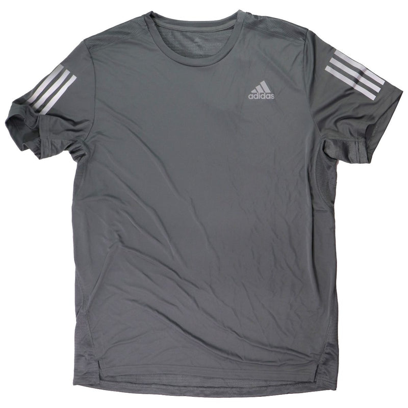 Adidas Mens - Own The Run Tee - Grey Four/Reflective Silver (Size: L) - Adidas - Simple Cell Shop, Free shipping from Maryland!