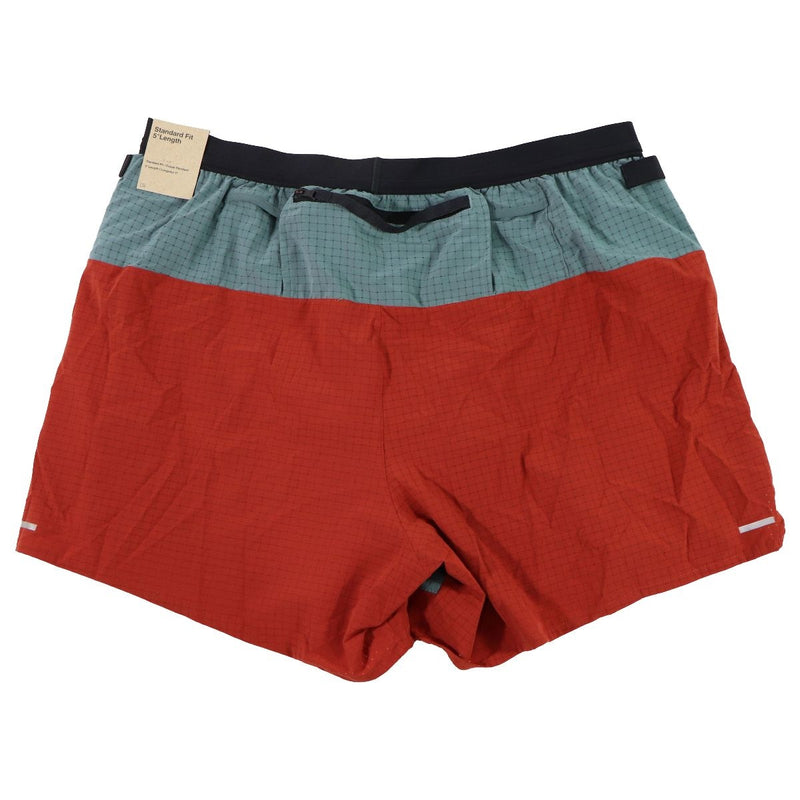 Adidas Standard Fit 5-in Nike Trail Mens Run Shorts Gray/Brick Red (XL) - Adidas - Simple Cell Shop, Free shipping from Maryland!