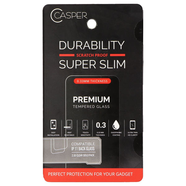 Casper Premium 9H Tempered Back Glass for Apple iPhone 11 - (Rear Glass Only) - Casper - Simple Cell Shop, Free shipping from Maryland!