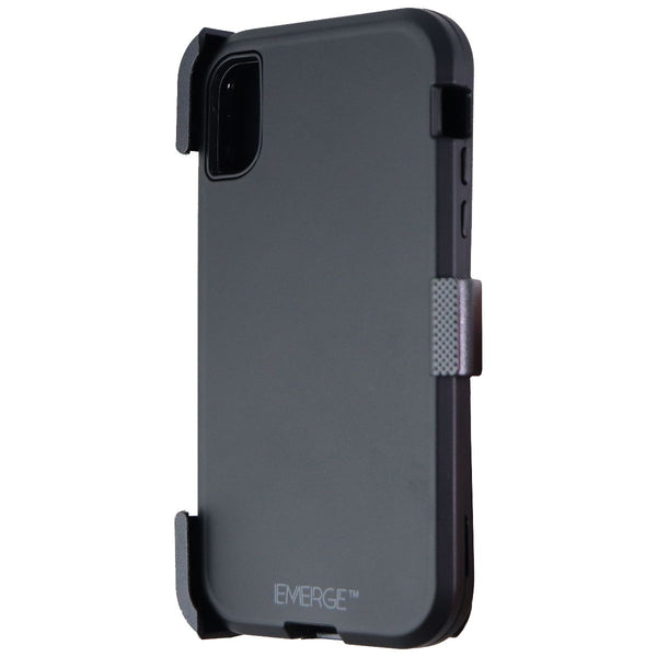 Emerge Ultra Force Series Hard Case & Holster for Apple iPhone XR - Matte Black - Emerge - Simple Cell Shop, Free shipping from Maryland!