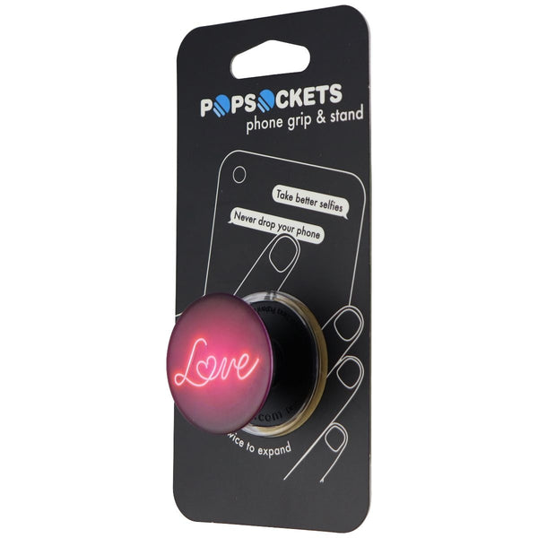 PopSockets Collapsible Grip & Stand for Phones and Tablets - Love Sign Pattern - PopSockets - Simple Cell Shop, Free shipping from Maryland!