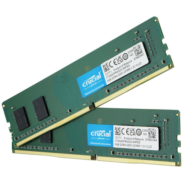 Crucial RAM 16GB Kit (2x8GB) DDR4 3200MHz CL22 (or 2933MHz or 2666MHz) - Crucial - Simple Cell Shop, Free shipping from Maryland!
