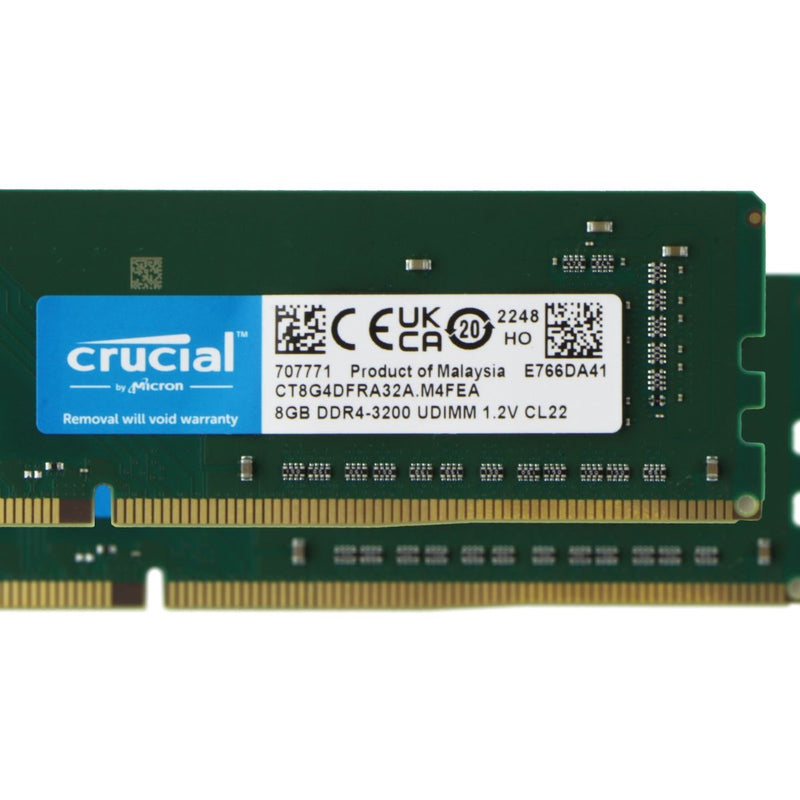 Crucial RAM 16GB Kit (2x8GB) DDR4 3200MHz CL22 (or 2933MHz or 2666MHz) - Crucial - Simple Cell Shop, Free shipping from Maryland!