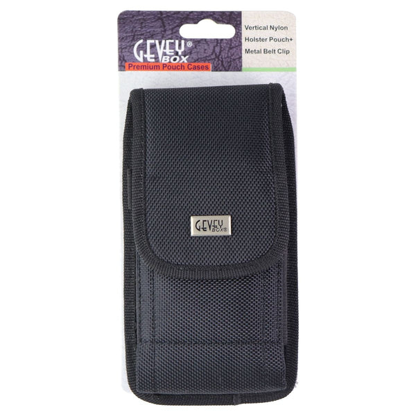 GeveyBox Pouch and Metal Clip for Apple iPhone 6s Plus / iPhone 6 Plus - Black - GeVey Box - Simple Cell Shop, Free shipping from Maryland!