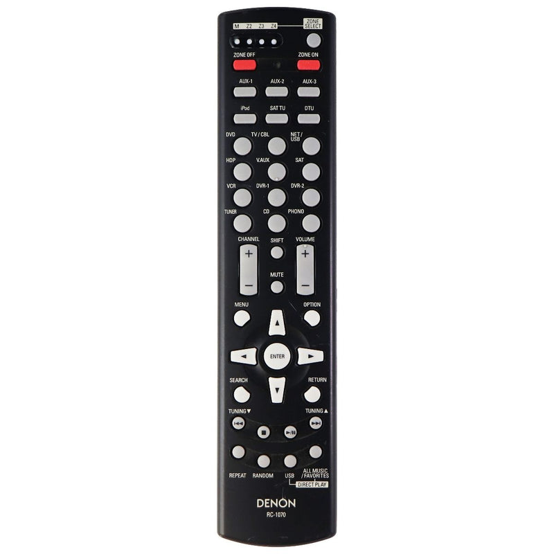 Denon OEM Remote Control (RC-1070) for Select Denon Systems - Black - Denon - Simple Cell Shop, Free shipping from Maryland!