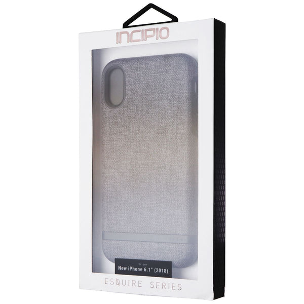 Incipio Esquire Series Hard Fabric Case for Apple iPhone XR - Gray/Black - Incipio - Simple Cell Shop, Free shipping from Maryland!