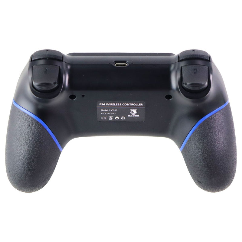Sades C200 Wireless Controller for Sony PS4 / PC - Black/Blue - Sades - Simple Cell Shop, Free shipping from Maryland!