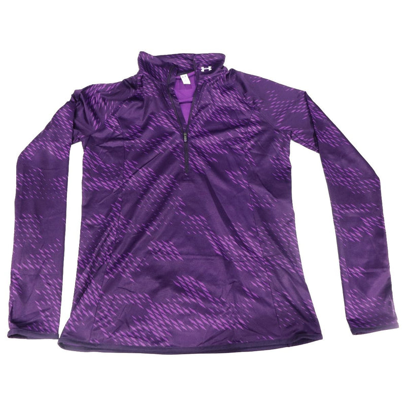 Under Armour Womens Fitted Long Sleeve Sport Shirt - Purple / Medium MD - Under Armour - Simple Cell Shop, Free shipping from Maryland!