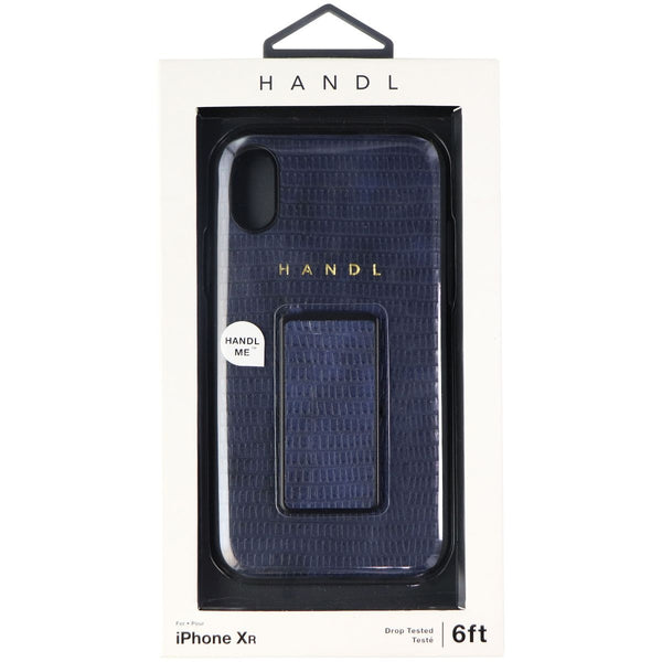 HANDL Inlay Case with Clip for Apple iPhone XR - Navy Croc (Blue) - HANDL - Simple Cell Shop, Free shipping from Maryland!