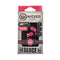 Wicked Audio Wired In-Ear Deuce Earbuds Headphones with Phone Mic - Pink / Black - Wicked Audio - Simple Cell Shop, Free shipping from Maryland!