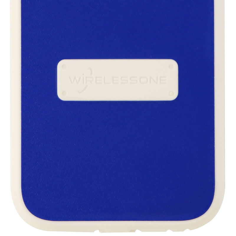 WirelessOne Contour Series Case for Apple iPhone 5 SE / 5s / 5 - Blue White - Wireless One - Simple Cell Shop, Free shipping from Maryland!