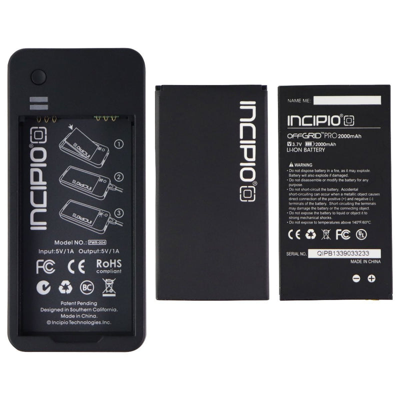 Incipio Offgrid Pro Battery Case for Apple iPhone 5 / 5S / SE (1st Gen) - Black - Incipio - Simple Cell Shop, Free shipping from Maryland!