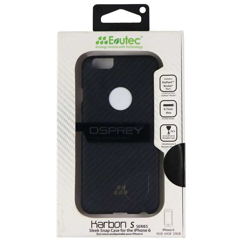 Evutec Karbon Osprey Series Case for Apple iPhone 6S / 6 - Black - Evutec - Simple Cell Shop, Free shipping from Maryland!