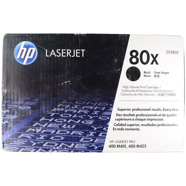 HP 80X Black Print Cartridge CF280X for HP Laserjet Pro 400 M401 & M425