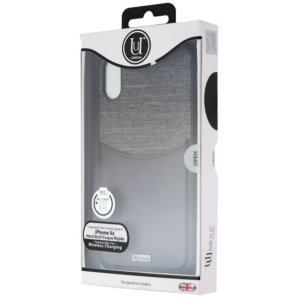 Uunique London Wallet Hard Shell Case for iPhone XR - Gray/Black - Uunique London - Simple Cell Shop, Free shipping from Maryland!