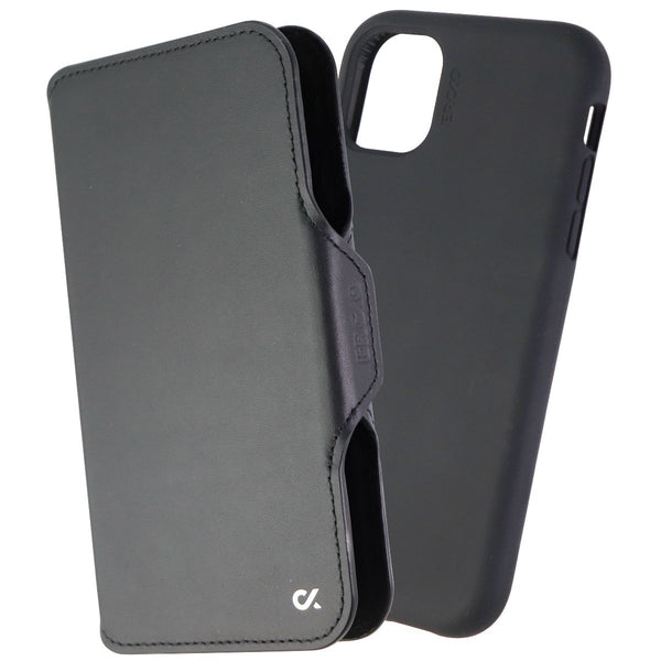 Ercko 2-in-1 Magnet Leather Wallet and Silicone Case for iPhone 11 - Black - Ercko - Simple Cell Shop, Free shipping from Maryland!