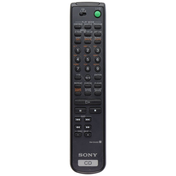 Sony CD Receiver OEM Remote Control (RM-DX400) for Select Sony Receivers - Sony - Simple Cell Shop, Free shipping from Maryland!