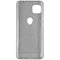 GoTo Flexible Gel Case for Motorola One 5G ACE Smartphone - Clear/Silver Glitter - GoTo - Simple Cell Shop, Free shipping from Maryland!