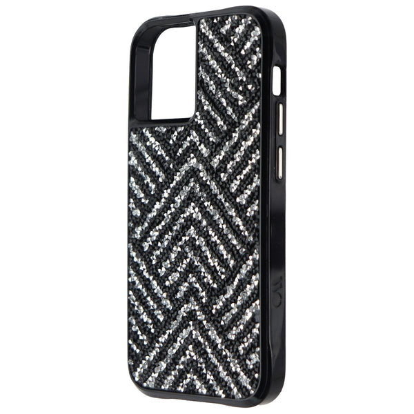 Case-Mate Brilliance Crystal Series Case for iPhone 12 Mini - Herringbone Black