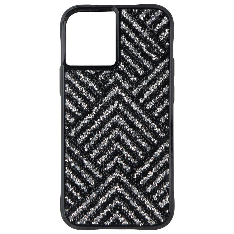 Case-Mate Brilliance Crystal Series Case for iPhone 12 Mini - Herringbone Black