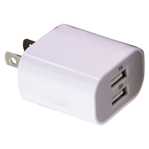 Universal (5V/2A) Dual USB Wall Charger - White (OTM-521) - Unbranded - Simple Cell Shop, Free shipping from Maryland!