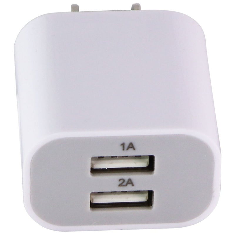 Universal (5V/2A) Dual USB Wall Charger - White (OTM-521) - Unbranded - Simple Cell Shop, Free shipping from Maryland!
