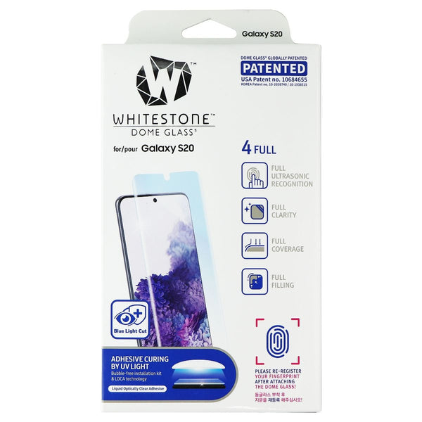 Whitestone Dome Glass for Samsung Galaxy S20 Smartphones - Clear - Whitestone - Simple Cell Shop, Free shipping from Maryland!