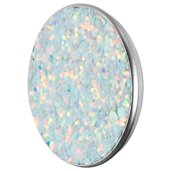 PopSockets PopGrip Swappable Grip Top - Sparkle Snow White (Top Only) - PopSockets - Simple Cell Shop, Free shipping from Maryland!