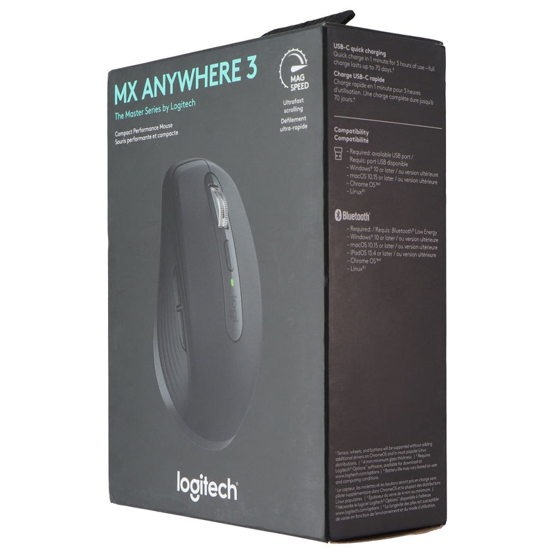 Logitech MX Anywhere 3 Compact Performance Wireless Mouse - Graphite - Logitech - Simple Cell Shop, Free shipping from Maryland!