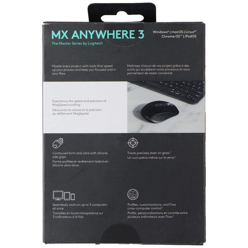 Logitech MX Anywhere 3 Compact Performance Wireless Mouse - Graphite - Logitech - Simple Cell Shop, Free shipping from Maryland!