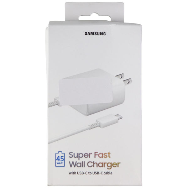 Samsung 45W USB-C Super Fast Charging Wall Charger - White (EP-TA845XWEGUS) - Samsung Electronics - Simple Cell Shop, Free shipping from Maryland!