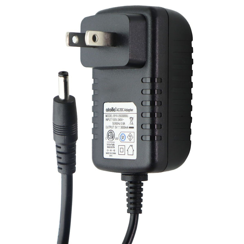Atolla (5V/3A) AC/DC Adapter Power Supply - Black (BYX-0503000U) - Atolla - Simple Cell Shop, Free shipping from Maryland!