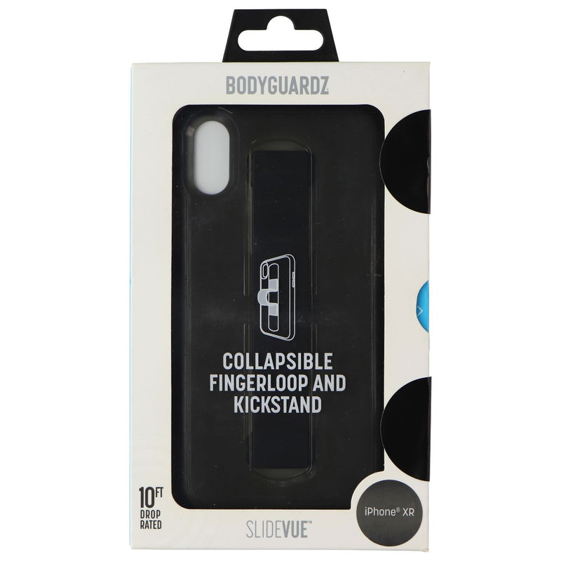 BodyGuardz SlideVue Hard Fingerloop Case for Apple iPhone XR - Black - BODYGUARDZ - Simple Cell Shop, Free shipping from Maryland!
